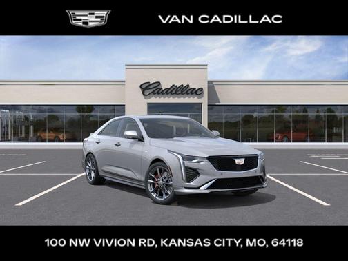 Argent Silver Metallic 2025 Cadillac CT4 Sport RWD