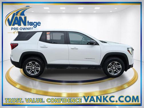 Summit White 2025 GMC Terrain AWD Elevation