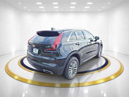 Stellar Black Metallic 2025 Cadillac XT4 Premium Luxury