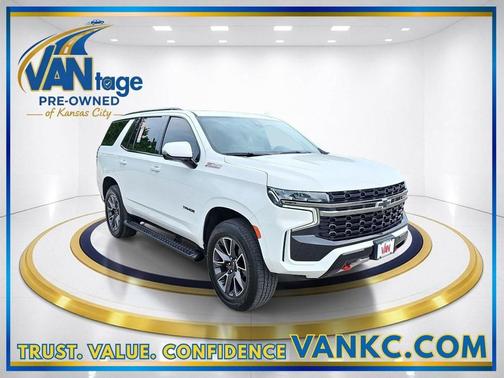 Summit White 2021 Chevrolet Tahoe Z71