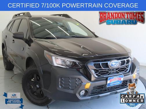Crystal Black Silica 2025 Subaru Outback Wilderness