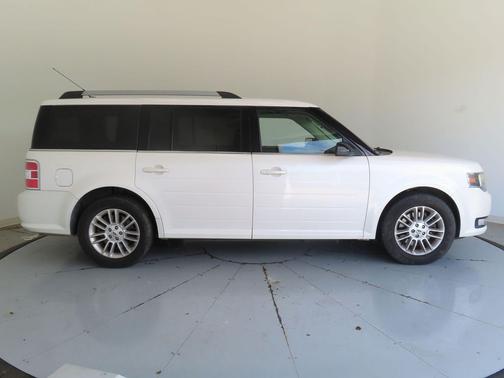 White Platinum Metallic Tri-Coat 2013 Ford Flex SEL