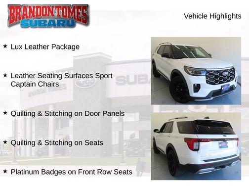 2025 Ford Explorer Platinum