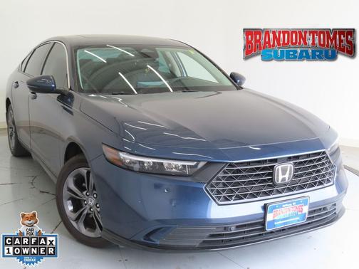 Canyon River Blue Metallic 2024 Honda Accord Hybrid EX-L