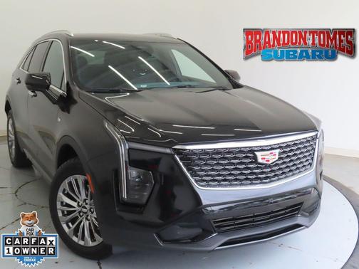 Black Metallic 2025 Cadillac XT4 Premium Luxury