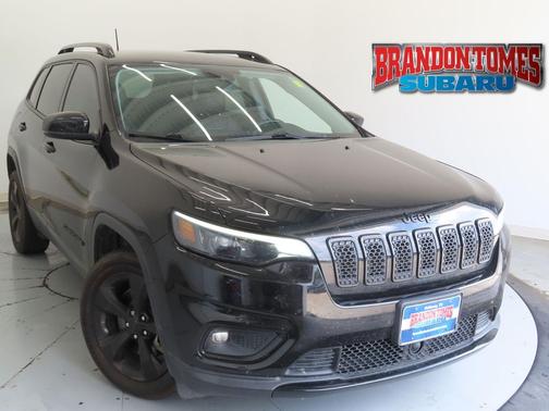 Diamond Black Crystal Pearlcoat 2021 Jeep Cherokee Altitude