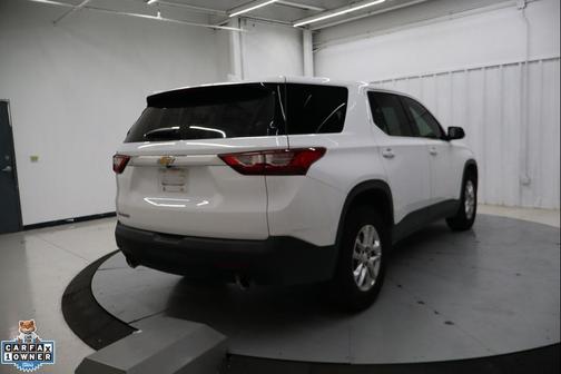Summit White 2021 Chevrolet Traverse LS