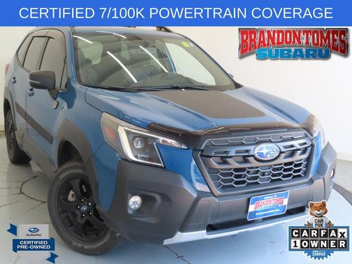 Geyser Blue 2024 Subaru Forester Wilderness