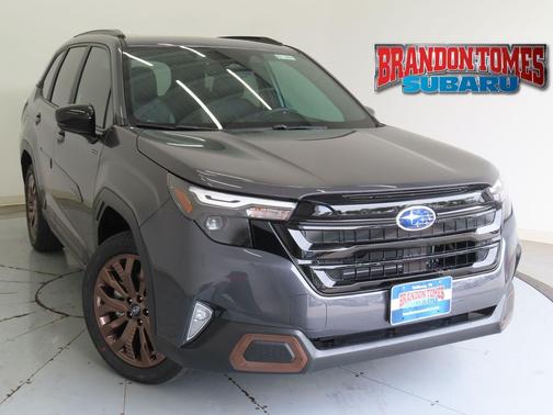 Gray 2026 Subaru Forester Hybrid Sport