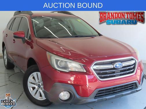 Red 2018 Subaru Outback 2.5i Premium