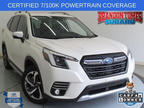 Crystal White Pearl 2023 Subaru Forester Touring