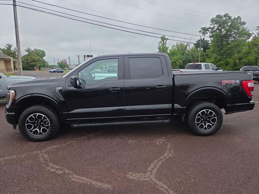 Agate Black Metallic 2022 Ford F-150 Lariat