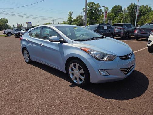 Blue Sky Metallic 2012 Hyundai ELANTRA Limited