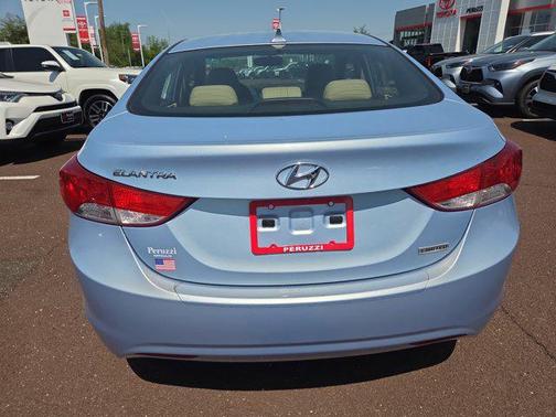 Blue Sky Metallic 2012 Hyundai ELANTRA Limited