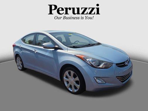 Blue Sky Metallic 2012 Hyundai ELANTRA Limited