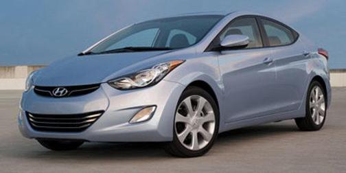 Blue Sky Metallic 2012 Hyundai ELANTRA Limited