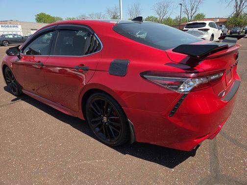 Supersonic Red 2022 Toyota Camry XSE