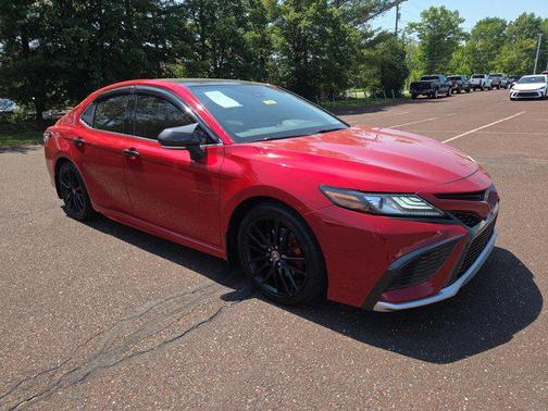 Supersonic Red 2022 Toyota Camry XSE