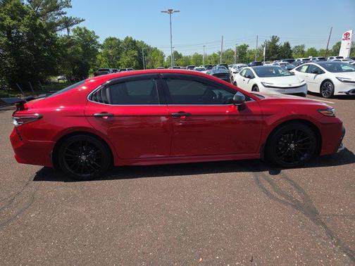 Supersonic Red 2022 Toyota Camry XSE