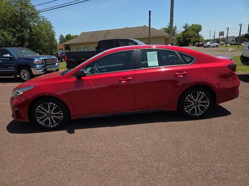 Currant Red 2024 Kia Forte GT-Line