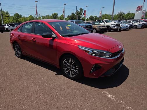 Currant Red 2024 Kia Forte GT-Line