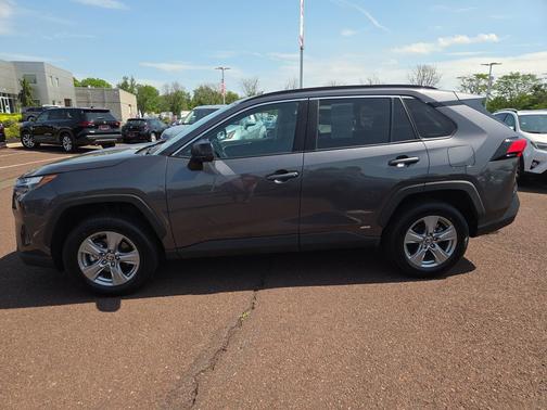 Magnetic Gray Metallic 2025 Toyota RAV4 Hybrid LE