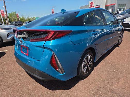 Blue Magnetism 2017 Toyota Prius Prime Advanced