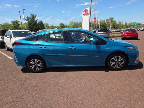 Blue Magnetism 2017 Toyota Prius Prime Advanced
