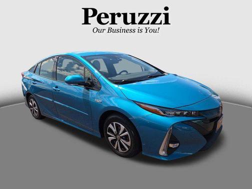 Blue Magnetism 2017 Toyota Prius Prime Advanced