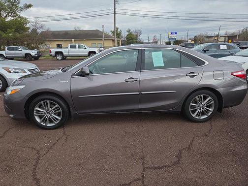 Gray 2015 Toyota Camry Hybrid LE