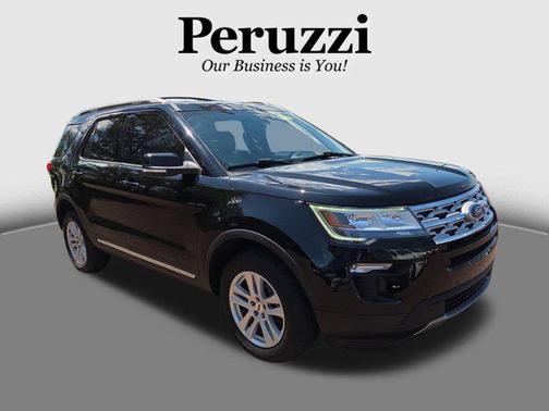 Shadow Black 2018 Ford Explorer XLT
