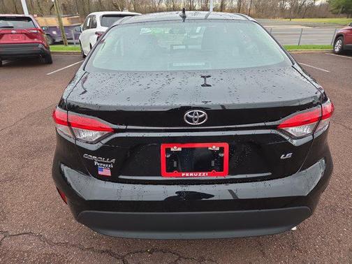 Midnight Black Metallic 2025 Toyota Corolla LE