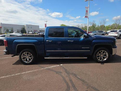 Stone Blue Metallic 2018 GMC Sierra 1500 SLT