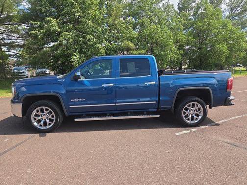 Stone Blue Metallic 2018 GMC Sierra 1500 SLT
