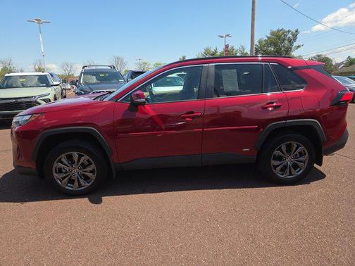 Ruby Flare Pearl 2024 Toyota RAV4 Hybrid XLE Premium