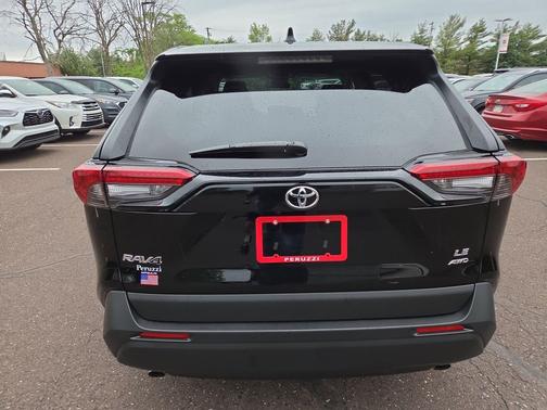 Midnight Black Metallic 2025 Toyota RAV4 LE