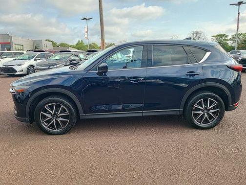 Deep Crystal Blue Mica 2017 Mazda CX-5 Grand Touring