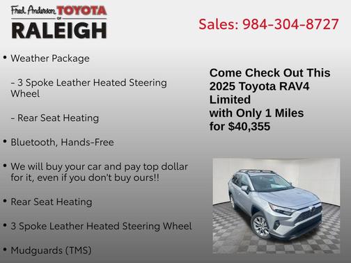 2025 Toyota RAV4 Limited