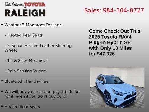 2025 Toyota RAV4 Hybrid SE