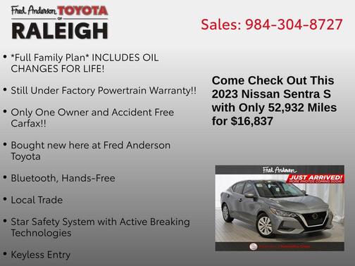 2023 Nissan Sentra S