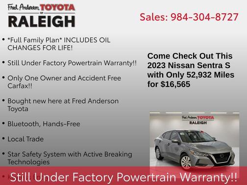 2023 Nissan Sentra S