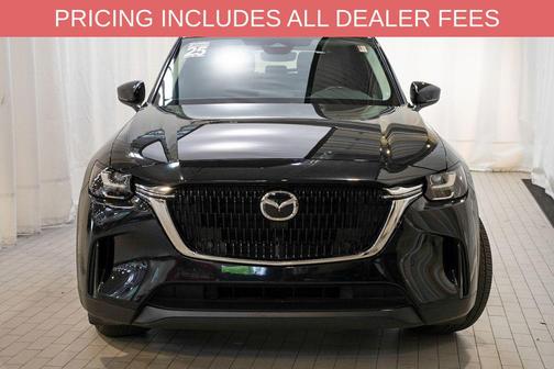 Jet Black Mica 2025 Mazda CX-90 3.3 Turbo Preferred