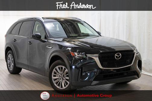Jet Black Mica 2025 Mazda CX-90 3.3 Turbo Preferred
