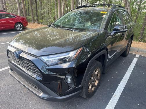 Midnight Black Metallic 2024 Toyota RAV4 Hybrid Woodland Edition
