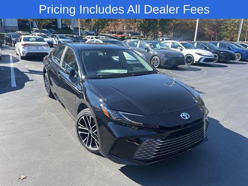 Midnight Black Metallic 2026 Toyota Camry XLE