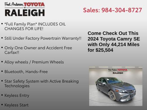 2024 Toyota Camry SE