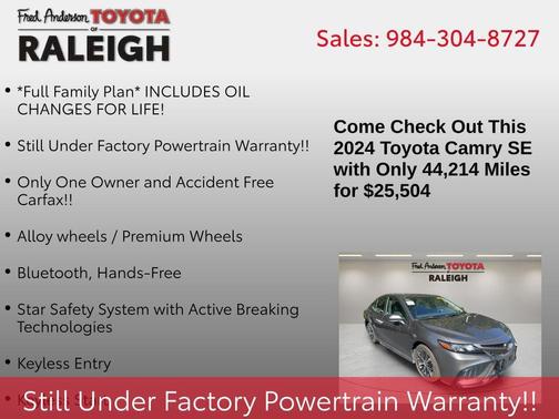 2024 Toyota Camry SE