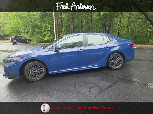 Reservoir Blue 2025 Toyota Camry SE