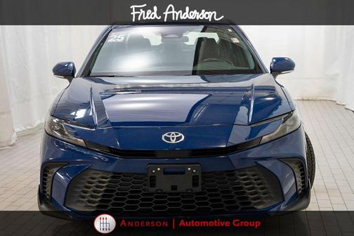Reservoir Blue 2025 Toyota Camry SE