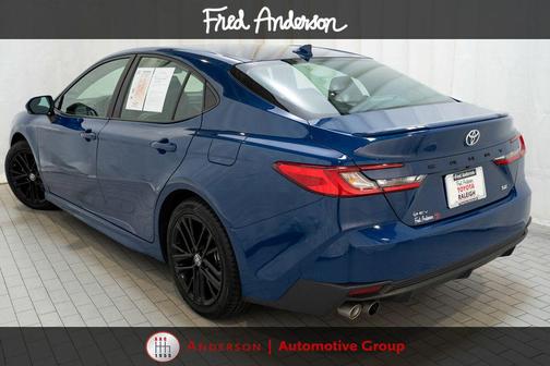 Reservoir Blue 2025 Toyota Camry SE